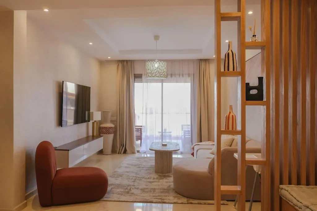 Appart Tres Elegant Avec Piscine Marrákes Apartman